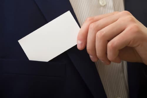 Este es el origen de las tarjetas de presentación empresariales