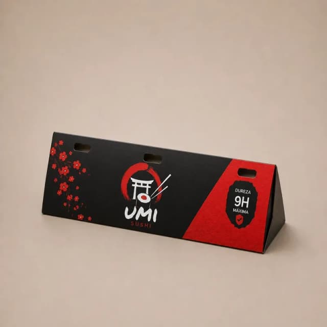 Caja de sushi triangulo