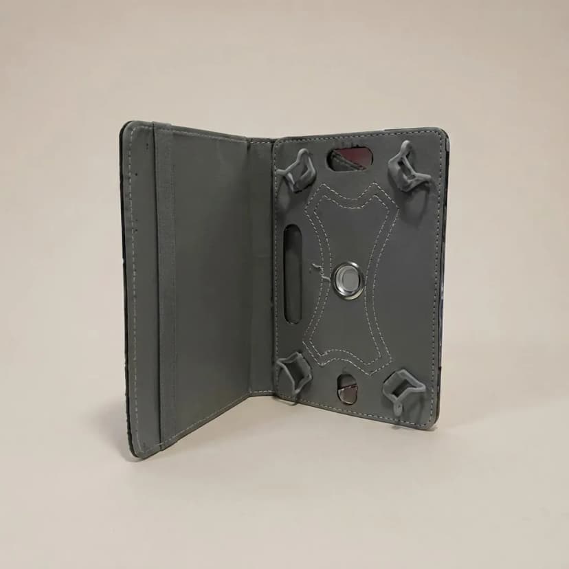 Porta tablet estuche #221 personalizado con logo corporativo sobre fondo blanco de estudio